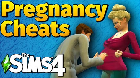 sims cheats pregnancy